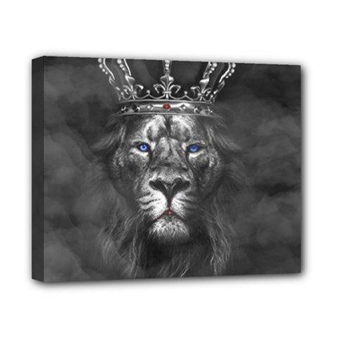 Lion King Of The Jungle Nature Canvas 10  X 8  (stretched) by Cemarart