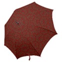 Hexagon Motif Geometric Tribal Style Pattern Hook Handle Umbrellas (Large) View2
