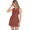 Hexagon Motif Geometric Tribal Style Pattern Sleeveless High Waist Mini Dress View2