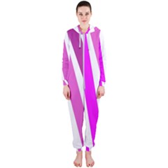 Colorful Multicolor Colorpop Flare Hooded Jumpsuit (ladies) by Cemarart