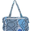 Boho Blue Deep Blue Artwork Multi Function Bag View2