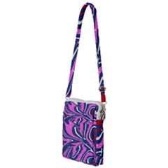 Texture Multicolour Grunge Multi Function Travel Bag by Cemarart
