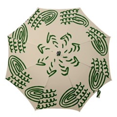 Elements Scribbles Wiggly Lines Hook Handle Umbrellas (small) by Cemarart