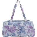 Leaves Line Art Background Multi Function Bag View1