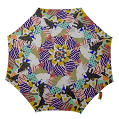 Digital Paper Scrapbooking Abstract Hook Handle Umbrellas (large) by Cemarart
