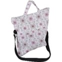 Pattern Texture Design Decorative Fold Over Handle Tote Bag View1