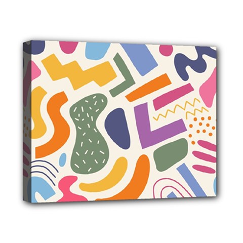Abstract Pattern Background Canvas 10  X 8  (stretched) by Maspions
