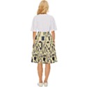 Elegant Hairdresser pattern cream Classic Short Skirt View4
