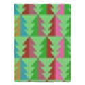Trees Pattern Retro Pink Red Yellow Holidays Advent Christmas Playing Cards Single Design (Rectangle) with Custom Box View2