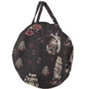 Vintage Tattoos Nautical Giant Round Zipper Tote View1