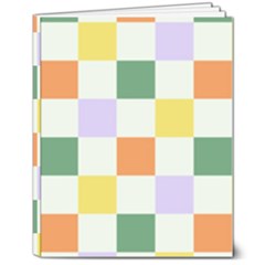 Board Pictures Chess Background 8  X 10  Hardcover Notebook by Maspions