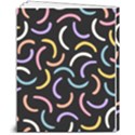 Abstract Pattern Wallpaper 8  x 10  Softcover Notebook View2