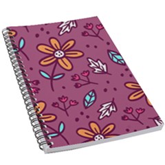 Flowers Petals Leaves Foliage 5 5  X 8 5  Notebook by Maspions