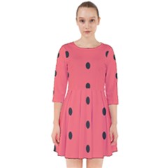 Watermelon Melon Fruit Healthy Food Meal Breakfast Lunch Juice Lemonade Summer Smock Dress by Maspions