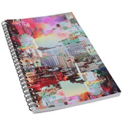 Digital Computer Technology Office Information Modern Media Web Connection Art Creatively Colorful C 5 5  X 8 5  Notebook by Maspions