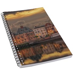 Old Port Of Maasslui Netherlands 5 5  X 8 5  Notebook by Maspions