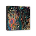 Trees Forest Mystical Forest Nature Junk Journal Landscape Mini Canvas 4  x 4  (Stretched) View1