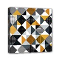 Pattern Tile Squares Triangles Seamless Geometry Mini Canvas 6  x 6  (Stretched) View1