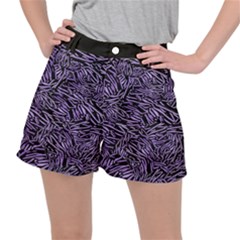 Enigmatic Plum Mosaic Women s Ripstop Shorts by dflcprintsclothing