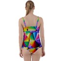 bring colors to your day Twist Front Tankini Set View2