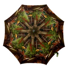 Room Interior Library Books Bookshelves Reading Literature Study Fiction Old Manor Book Nook Reading Hook Handle Umbrellas (medium) by Posterlux
