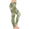 Watercolor Leaves Branch Nature Plant Growing Still Life Botanical Study Everyday Leggings  View4