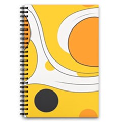 Abstract Pattern 5 5  X 8 5  Notebook by Maspions