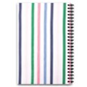 Stripes Pattern Abstract Retro Vintage 5.5  x 8.5  Notebook View2