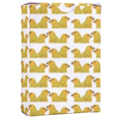 Little Bird Motif Pattern Wb Playing Cards Single Design (rectangle) With Custom Box by dflcprintsclothing