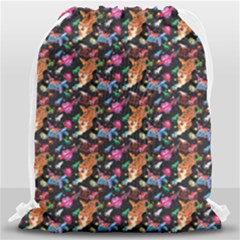 Beautiful Pattern Drawstring Bag (large) by Sparkle