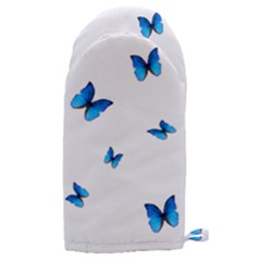 Butterfly-blue-phengaris Microwave Oven Glove by saad11