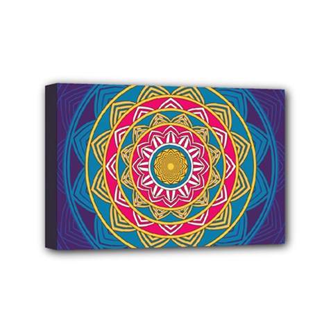 Abstract Digital Artwork Mini Canvas 6  X 4  (stretched) by Maspions