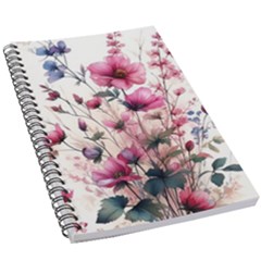 Flora Floral Flower Petal 5 5  X 8 5  Notebook by Maspions