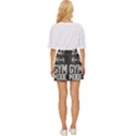 Gym mode Mini Front Wrap Skirt View4