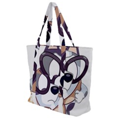 Bluey Christmas Zip Up Canvas Bag by avitendut