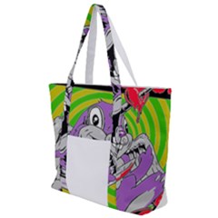 Blink 182 Zip Up Canvas Bag by avitendut