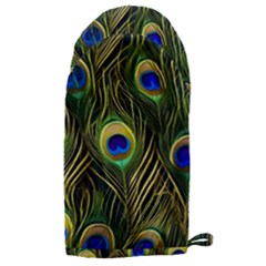 Peacock Pattern Microwave Oven Glove by Maspions