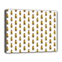 Teddy Pattern Canvas 14  x 11  (Stretched) View1