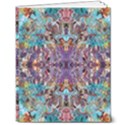 Amethyst on turquoise 8  x 10  Softcover Notebook View1