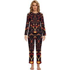 Year Of The Dragon Womens  Long Sleeve Lightweight Pajamas Set by MRNStudios