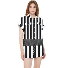 Stripes Geometric Pattern Digital Art Art Abstract Abstract Art Chiffon Lounge Set by Proyonanggan