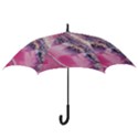 Texture Pink Pattern Paper Grunge Hook Handle Umbrellas (Small) View3