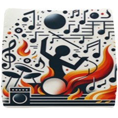 Abstract Drummer Seat Cushion by RiverRootz