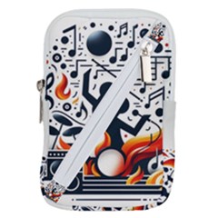 Abstract Drummer Belt Pouch Bag (small) by RiverRootz