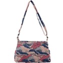 Waves Ocean Sea Water Pattern Rough Seas Digital Art Nature Nautical Multipack Bag View3