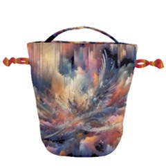 Fa1b89bd-d225-4e0a-b736-7b40b9a60316 Drawstring Bucket Bag by RiverRootz
