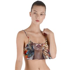 Colorful Model Layered Top Bikini Top  by Sparkle
