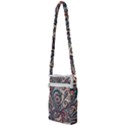 Paisley Print Musical Notes6 Multi Function Travel Bag View2