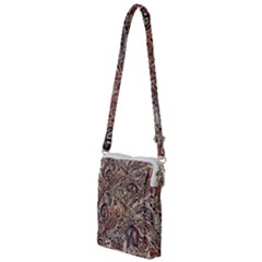 Paisley Print Musical Notes5 Multi Function Travel Bag by RiverRootz