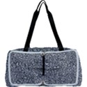 Fuck You Phrase Sketchy Drawing Motif Random Pattern Black Backgrond Multi Function Bag View1